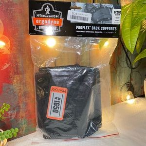 Ergodyne ProFlex 2000SF Back Support Brace, 8.5" Spandex, XS